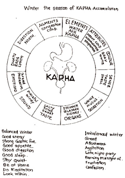 kapha season ritucharya